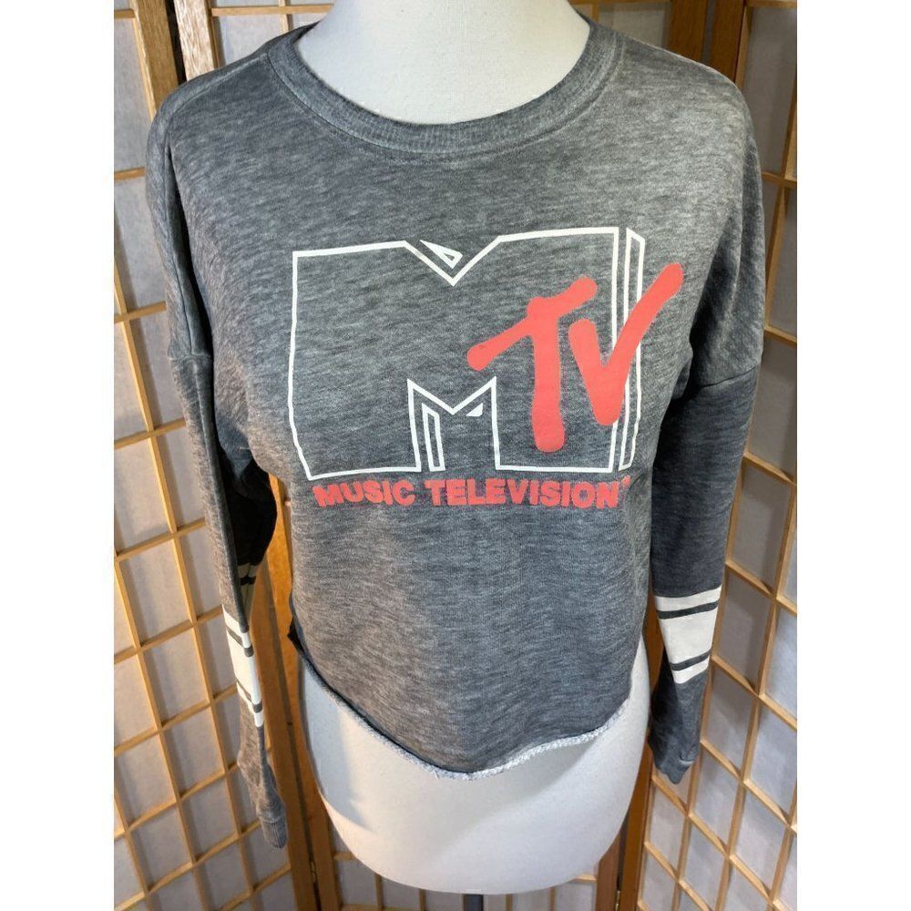 MTV Sm Cutoff Sweatshirt  - Picture 10 of 14